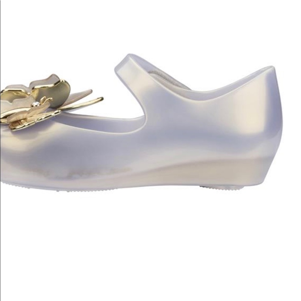 Mini Melissa ULTRAGIRL SPECIAL II FLATS PEARL GOLD - Picture 5 of 8
